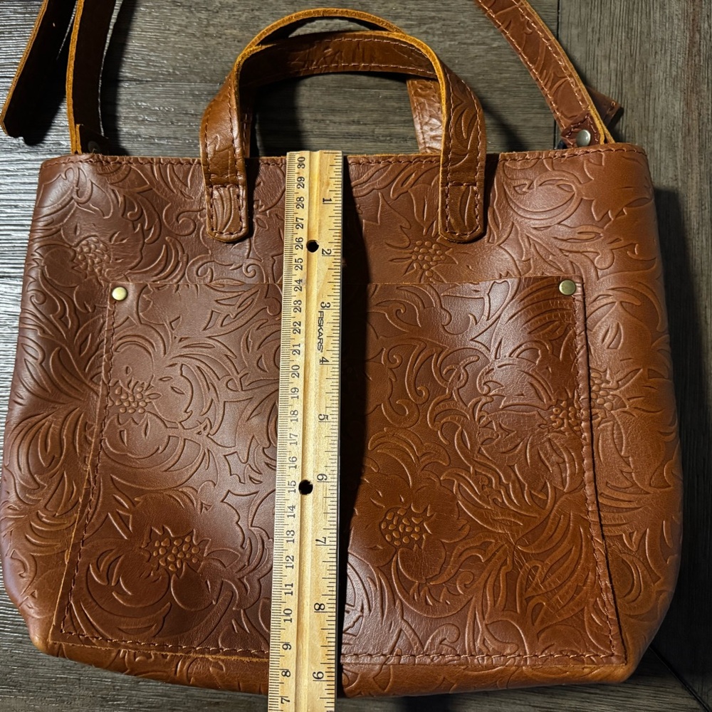 Portland Leather & Goods Leather Handbag - Tan - Picture 5 of 6
